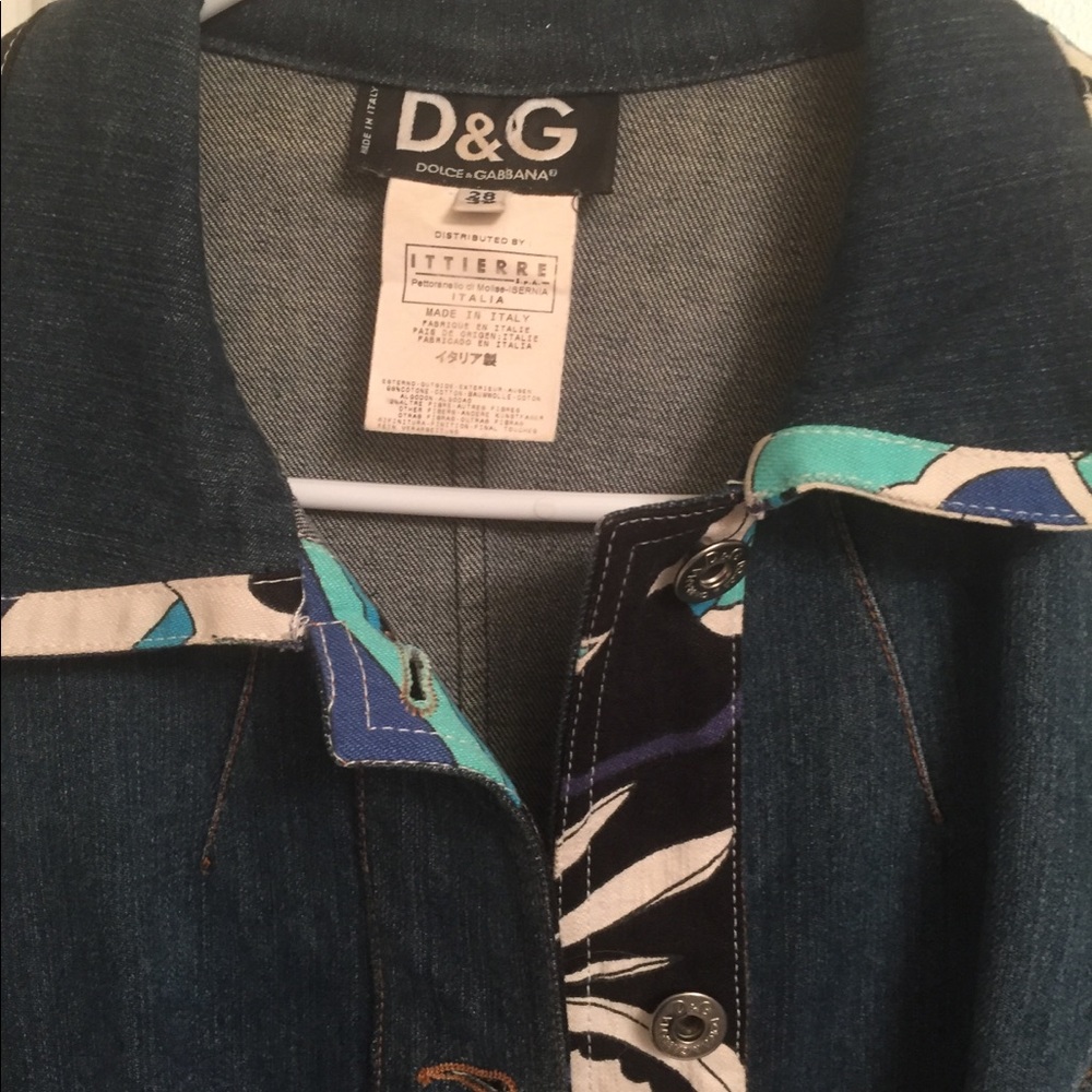 Dolce & Gabbana Ode to Pucci Denim Jacket - Picture 8 of 9